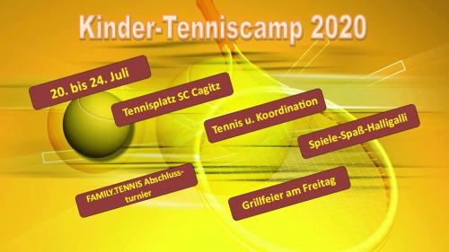 Kinder-Tenniscamp 2020